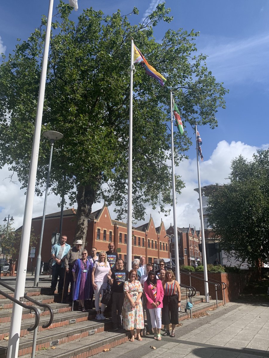 We’ve got the progress pride flag flying high in preparation for this weekend’s celebrations at <a href="/Barry_Pride/">Barry Pride</a> 🥳

Keep an eye out for our LGBT+ Allies Network, GLAM who will be representing us in the March🏳️‍🌈