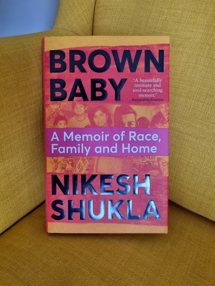 ‘Brown Baby’ by @nikeshshukla is a glorious memoir. About grief, family, parenthood, and ultimately joy and hope. I especially liked the parts about food, and Shukla's recollections of walking around Bristol in the dead of night to help his daughter sleep.