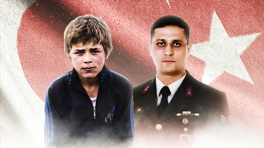 pusholder's tweet photo. 6 yıl önce Trabzon Maçka'da şehit düşen 15 yaşındaki Eren Bülbül ve 41 yaşındaki Jandarma Astsubay Kıdemli Başçavuş Ferhat Gedik'i rahmetle anıyoruz. https://t.co/SFuTCKOya0