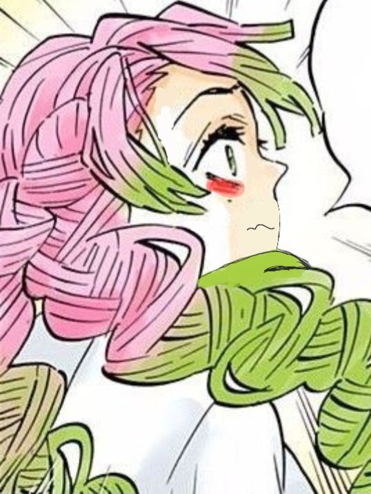 XxL0VE_BLADEZ's tweet photo. ❗️❗️ 

The things she likes the most about him is he may be a stoic and serious hashira but he has this...charming side to him, and by far only Kanroji would see this, his gentleman-like gestures leave her honestly more red than she knows. 

As he kisses her hand, she squeaked

+ https://t.co/lEG3wTkApH