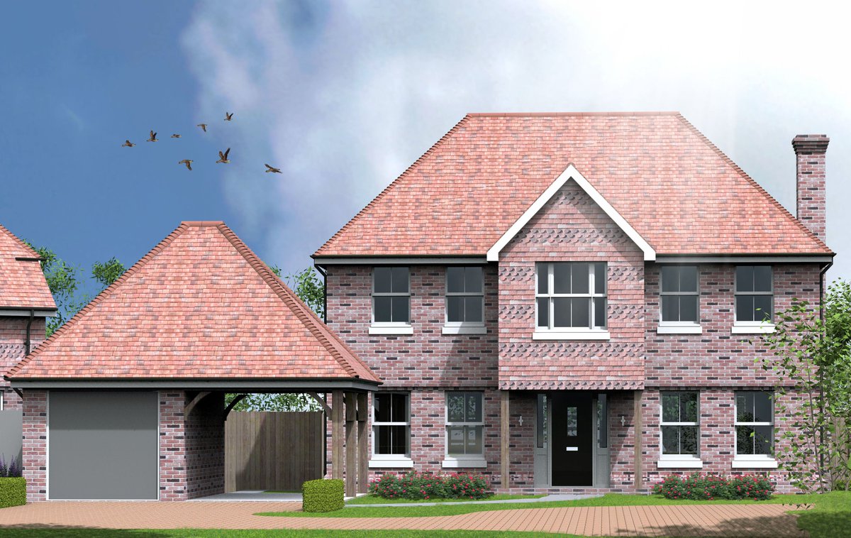 smith_woolley's tweet photo. 🌳AVAILABLE TO VIEW - A small and exclusive development. 7 bungalows and houses, in #Mersham, Nr. #Ashford, #Kent.  Prices from: £695,000.
Traditional construction (brick and block) for lasting quality.
☎️: 01303 226622, or click here for info.
https://t.co/6A3VUP1act
#commuting https://t.co/ylw5W8f0Qg