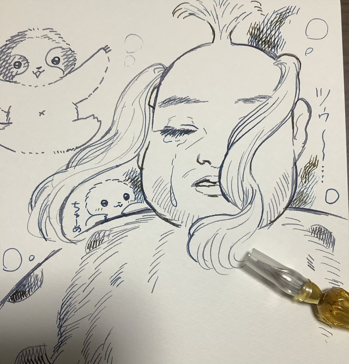 すっごい綺麗に描けた!
コミティアで絵売ろうかなー😍 