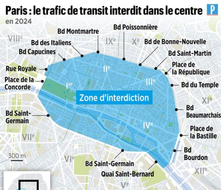 Paris sperrt ab 2024 die gesamte Innenstadt für Durchgangsverkehr. Warum können Berlin, Hamburg und München das nicht?