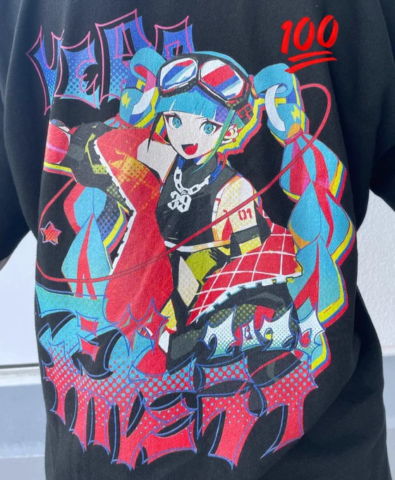 #マジカルミライ2023  マジミラ2023最高でした! 完全自分用でTシャツ作りました  初ライブ本当に楽しかった...!!