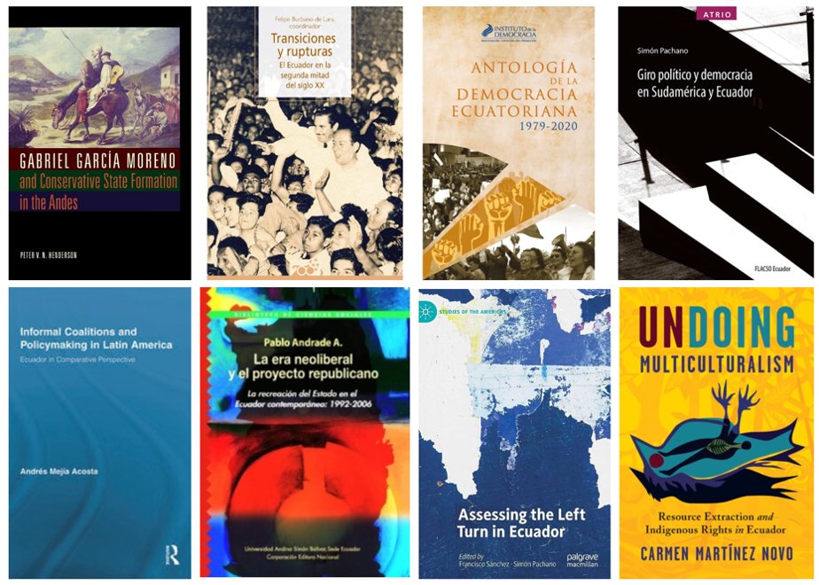 𝗥𝗲𝘀𝗼𝘂𝗿𝗰𝗲𝘀 𝗼𝗻 𝗘𝗰𝘂𝗮𝗱𝗼𝗿. Here are some books and articles to understand Ecuador, organized chronologically from the 19th to the 21st century.

🧵with links where available and a series of articles.