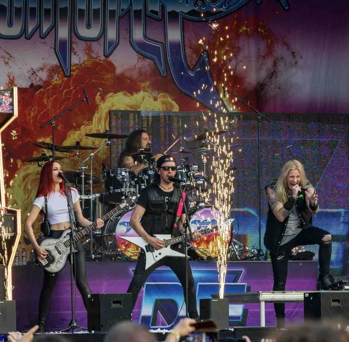 DragonForce's tweet photo. We are playing @LeyendasRockFes in Spain TONIGHT! 🔥 See you there!

Photo: (IG: theheavycorner) https://t.co/pY5HeXP3hb