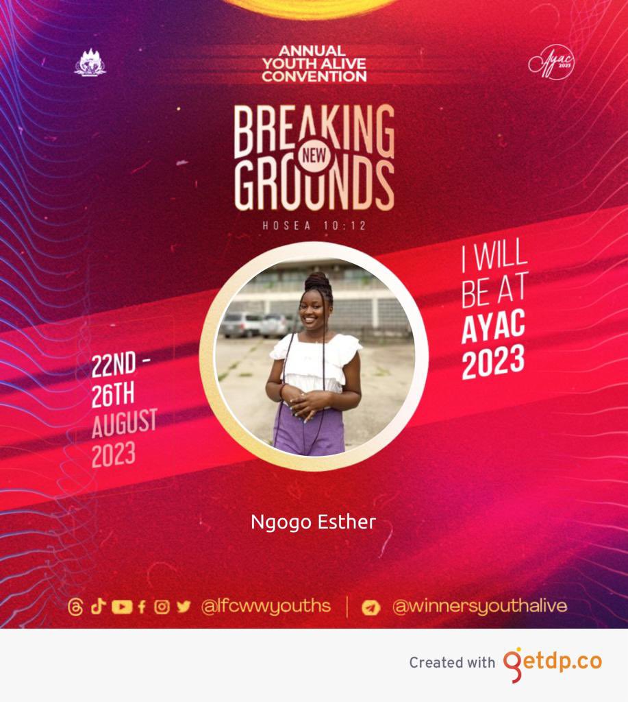 tamunoami's tweet photo. Don’t miss out🤗

#AYAC2023 #BreakingNewGrounds #MyBNGExperience https://t.co/aZnIazT6VB