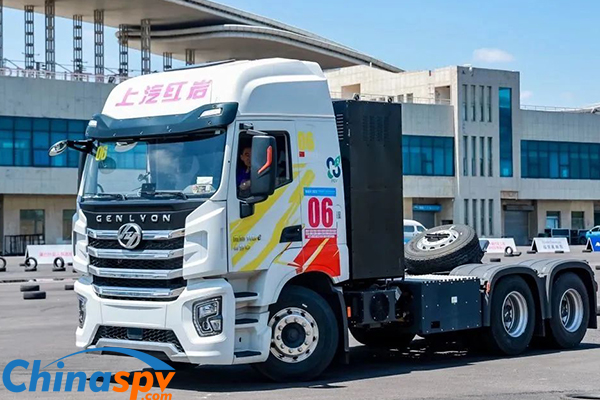 vehicle_china's tweet photo. #Hongyan #Genlyon #Hydrogen Fuel Cell Heavy Truck Shines with its Power
https://t.co/ZPfPYZSvZr https://t.co/IBhfJT63uq