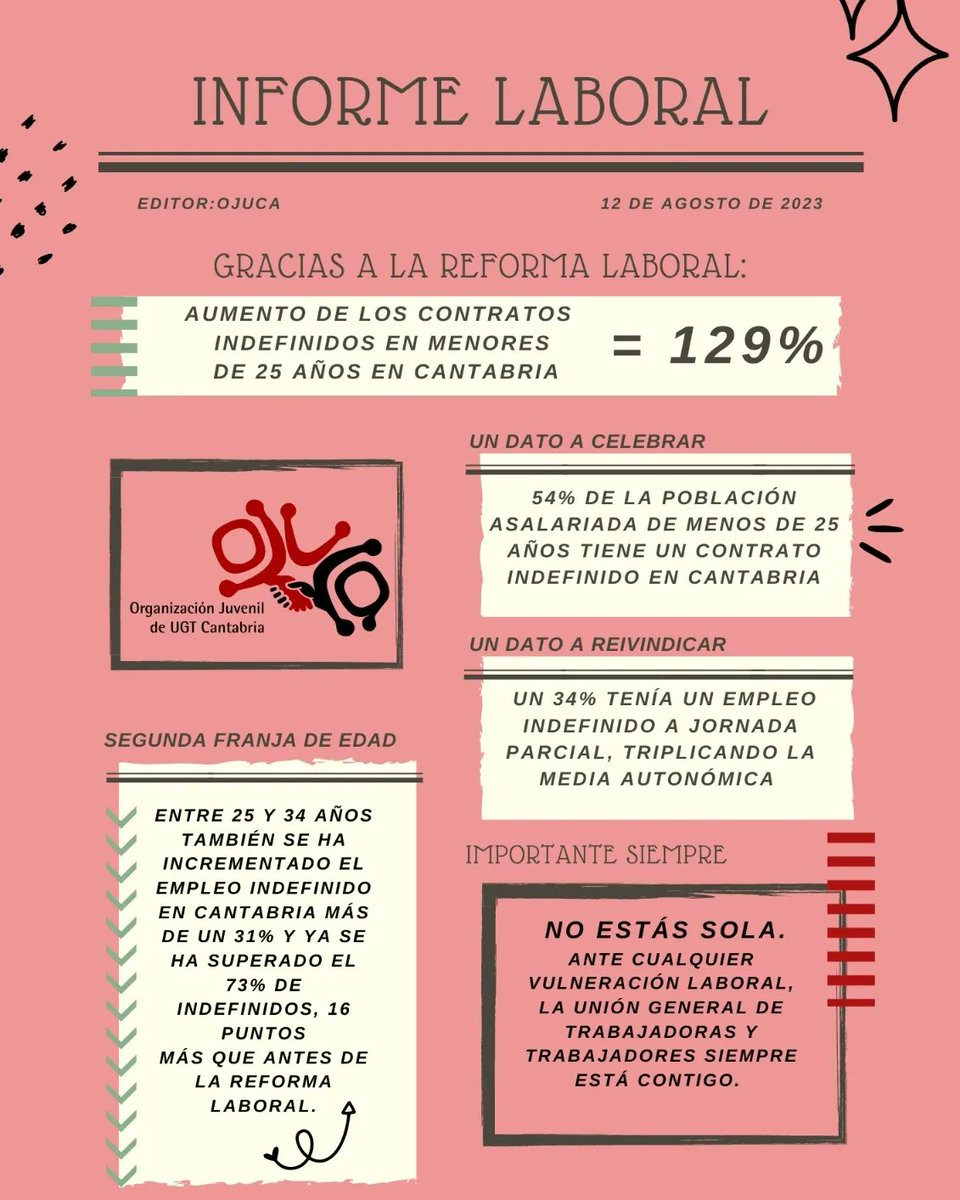 OJUCA UGT Cantabria 🤝💢 tweet media