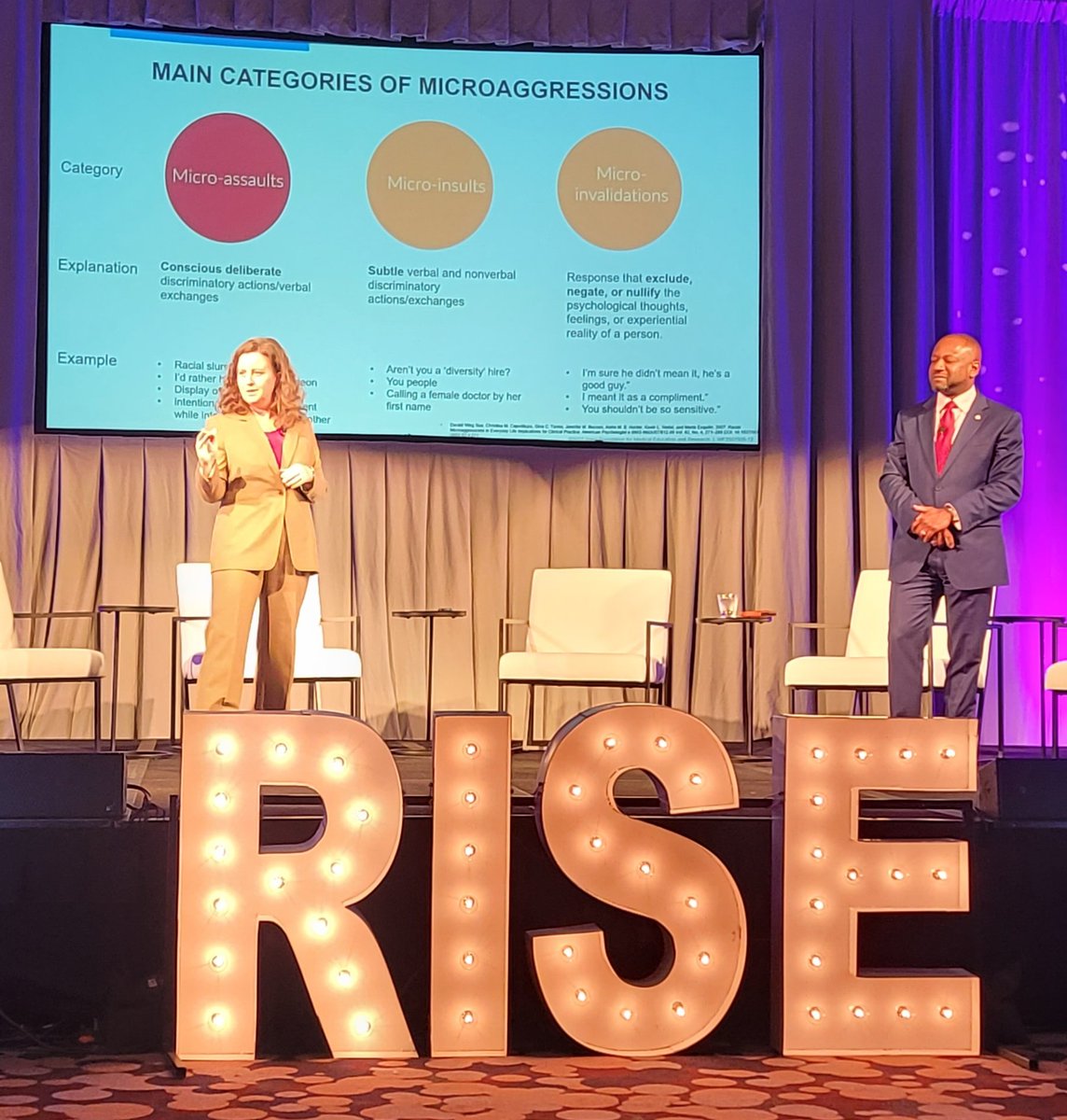 Great time yesterday sharing how to be an #upstander and recognizing and addressing #microaggresions at #MayoRISEforEquity 2023!