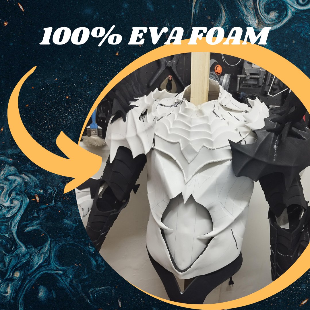 diegocosplay1's tweet photo. Turn your imagination into reality with the versatility of EVA foam! If you're a cosplay enthusiast, EVA foam is the perfect choice to bring your favorite characters to life. https://t.co/YHC9eXOYrb
