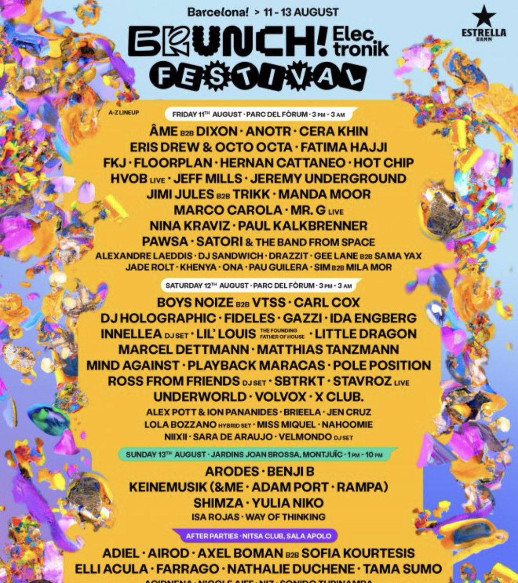 BARCELONA - hoy 21 hrs 
<a href="/Brunch_BCN/">Brunch Electronik Barcelona</a> - Sold out