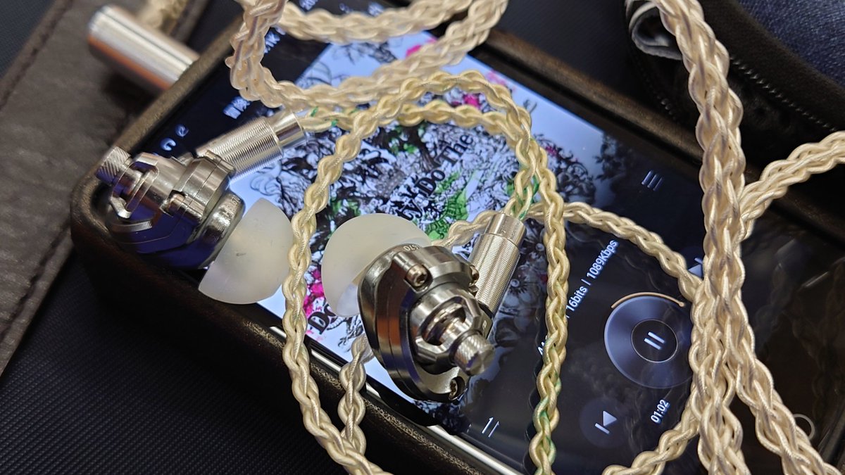 ryoutadb's tweet photo. 連休初日はAcoustune Hs1670ssです。うちのアコチュンは4本の中で、音は一番好きだったりします😇もちろん笙は含まれません😇そのうち、そのうちw😇
#acoustune
#hs1670ss
#今日のイヤホン https://t.co/UyPx0MuGzb