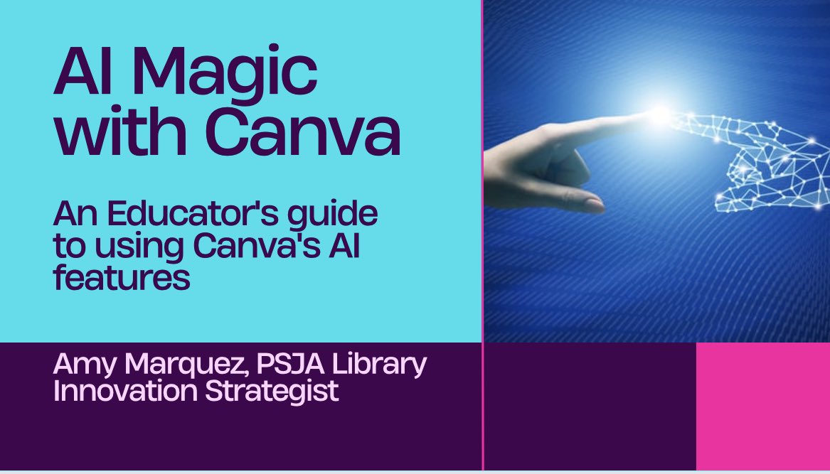 SoTxLibrarian's tweet photo. @PSJATech Excited to be presenting today at the PSJA We Create Technology Conference! @canva and AI with some @New_GPT app smashing! #psjalibraries #psjaproud @PSJAISD https://t.co/1RZs7Lxfug