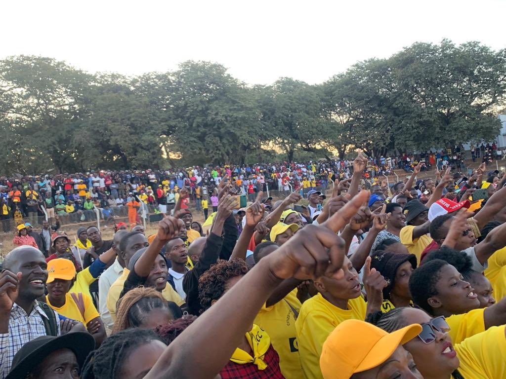 nelsonchamisa's tweet photo. THANK YOU VICTORIA FALLS. THANK YOU ZIMBABWE🇿🇼 We’re in #ForEveryone https://t.co/bsmP0nMCSM