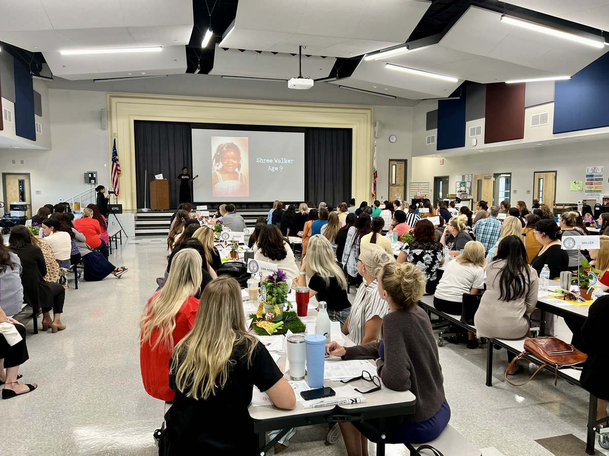 .<a href="/ResilientWalker/">Dr. Shree Walker</a> speaking to our amazing special education team at our <a href="/pbvssc/">PBVUSD Special Services</a> all staff day!