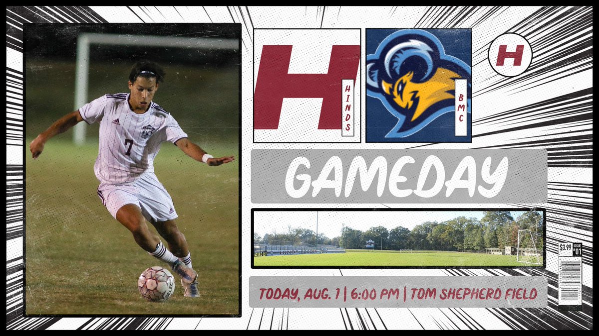 𝐈𝐓'𝐒 𝐆𝐀𝐌𝐄𝐃𝐀𝐘!

The Eagles will take on <a href="/bmcsports/">BMCU Athletics</a> in an exhibition match TONIGHT at Tom Shepherd Field in Raymond at 6:00 PM!

#GoHINDS