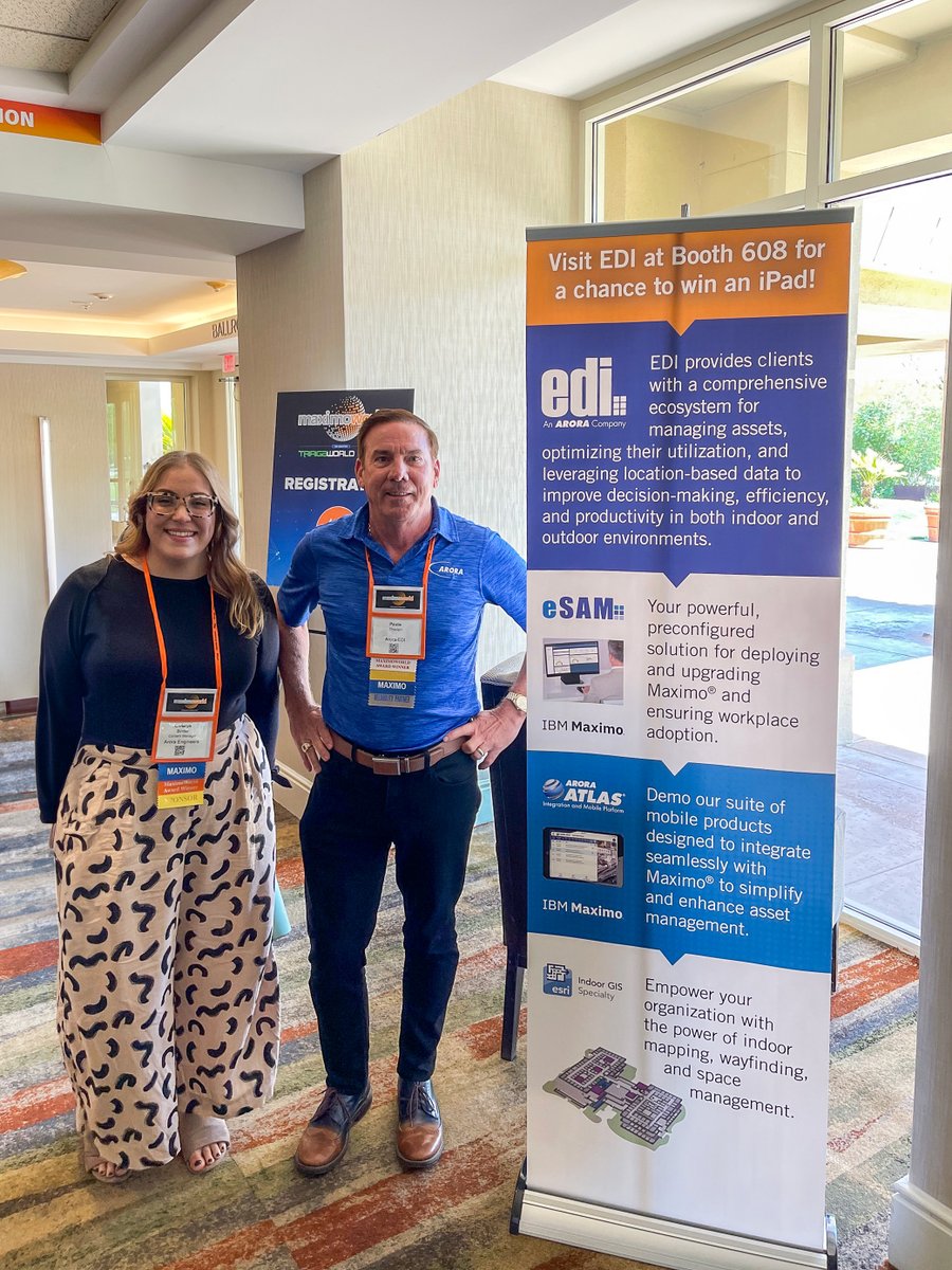 EDI_Arora's tweet image. We had a phenomenal experience at this year&apos;s Annual @MaximoWorld Conference! We were honored to serve as a Platinum #Sponsor and help gather our vibrant reliability-focused community, and we can&apos;t wait to see everyone again next year. edatai.com/edi-at-maximow…

#MaximoWorld2023
