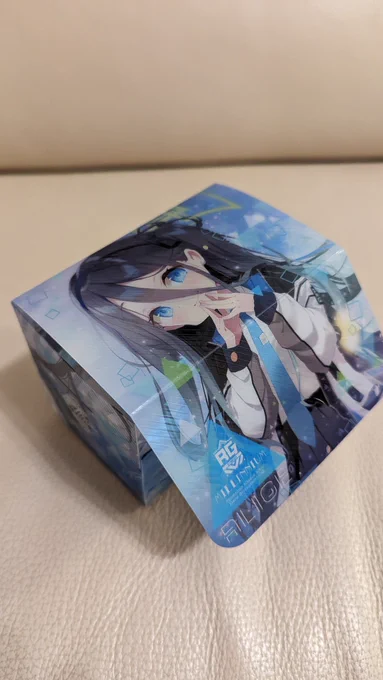 TCGカードスリーブとデッキケースもちょっとだけ撮ってきたね!あしたコミケ1日目、ス62b(風林火山) お待ちしておりますね!  #C102  #ブルアカ #ホロライブ #ごちうさ
