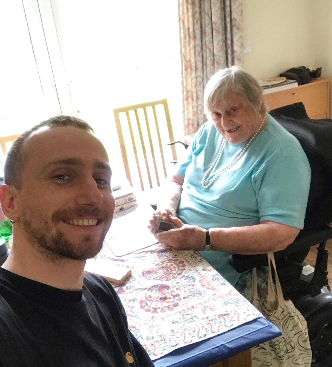 ManchesterCares's tweet photo. “We’ve both identified similar philosophies and outlooks on life. It’s a joy to spend time with Ann every week.”

Josh (29) and Ann (83) have been friends for three months as part of our Love Your Neighbour programme and enjoy playing cards and chatting when they meet 💜 https://t.co/9fGHwVlhm7