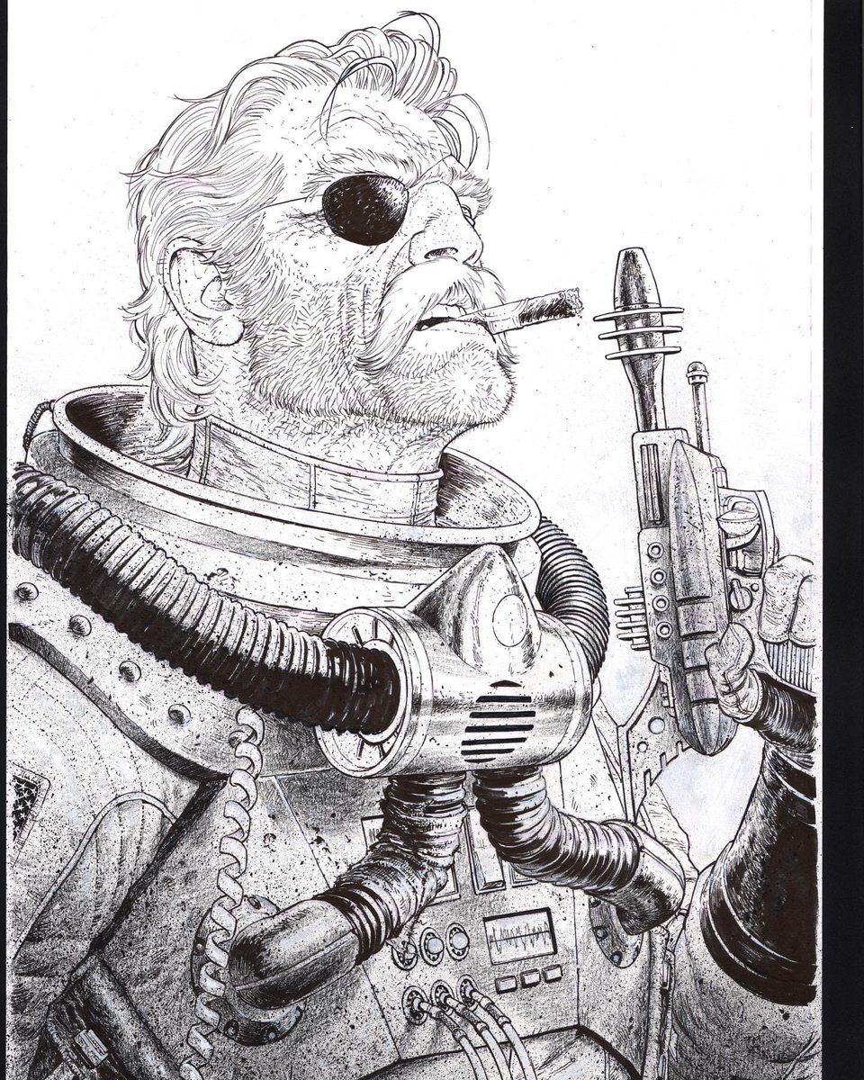 tonymoore's tweet image. It’s been a hot minute since I last drew my baby boy for a serious project, so I tried to really throw myself into these variants for the new editions of the FEAR AGENT Omnibus collections, hitting shelves this holiday season. Pretty tickled with the progress so far.