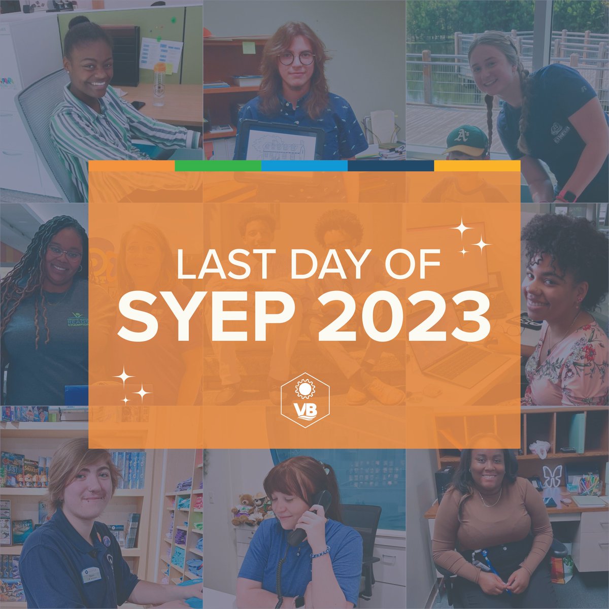 Today is the last day of SYEP 2023! We hope you had an amazing experience and learned so many new skills! Have a great summer & school year! #vbsyep #vbsyep2023 #virginiabeach #summerjob #youthemployment