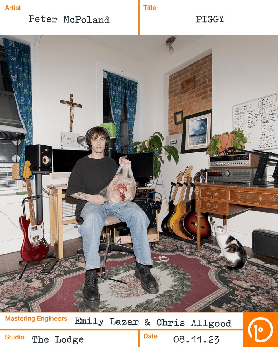 It’s hereeee 🐷🤘

Congratulations to <a href="/petermcpoland/">Peter</a> on this phenomenal release! Tantalizing melodies meet raw emotions to create an undeniably original pop-folk record. We’re so proud to have been involved in bringing these tracks to life ✨

Go listen to ‘PIGGY’ out everywhere