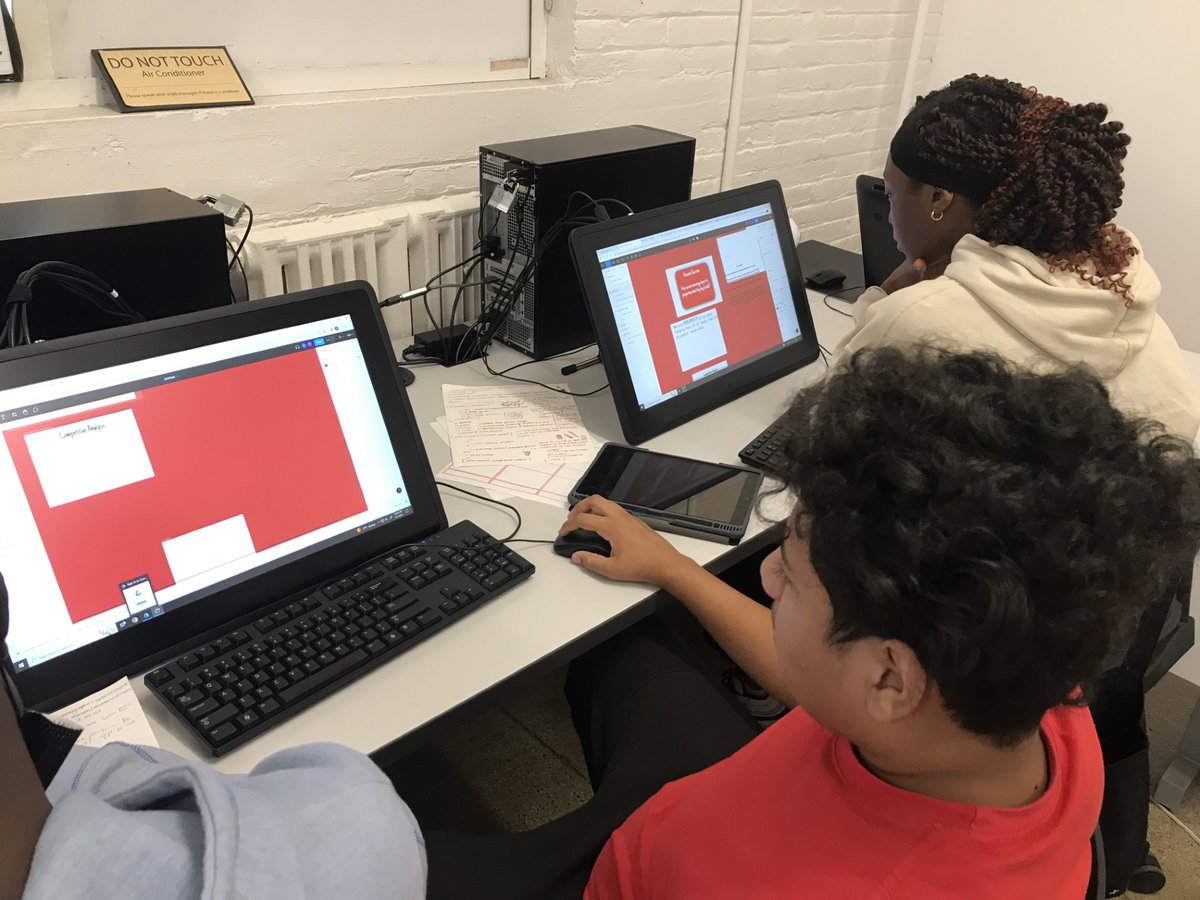 Lab Week for our Summer Design Studio students! These students sure know their way around technology and are loving the chance to sharpen their skills and become educated on using it for design purposes!