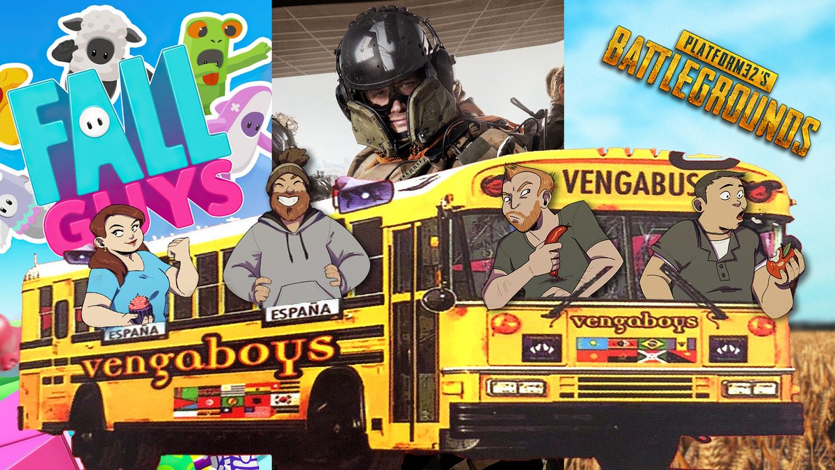 All aboard the last bus to Los Higos in today's <a href="/Platform32/">Platform32</a> Community Console stream! Starts 6:30pm BST with <a href="/FallGuysGame/">Fall Guys</a> community maps, followed by Warzone at 8pm and PUBG from 9:30pm! Watch here: youtube.com/watch?v=pPJSDV… or on twitch.tv/platform32