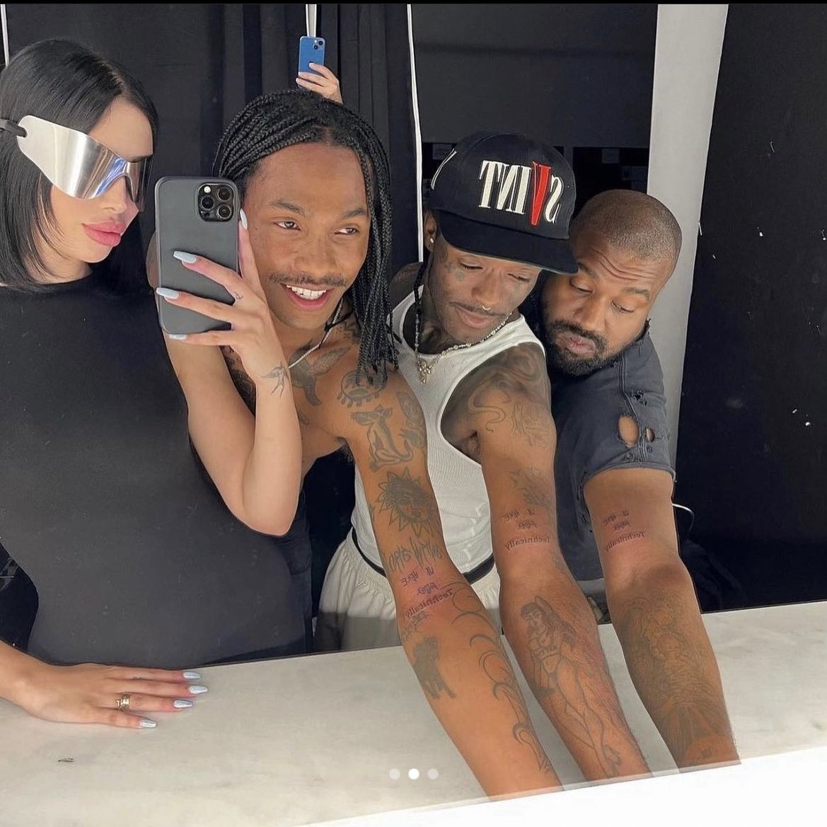why did steve lacy, uzi, and kanye get matching tattoos