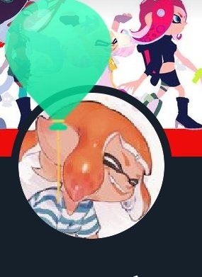 インクリング ,イカガール(スプラトゥーン) ,8号 ,octoling_girl 「風船飛んだ」|め ば リ (ｶﾞﾀｶﾞﾀ)のイラスト
