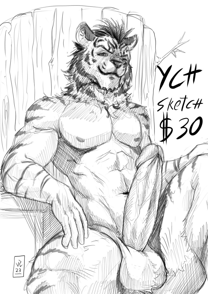Hi how are you? i made this Sketch YCH promo for you, if you are interested write me a message. you would help me a lot with a RT so i can reach more interested people. thank you very much ^^ Any species Any sex Adjustable body type Accessories can be added Hair can be changed