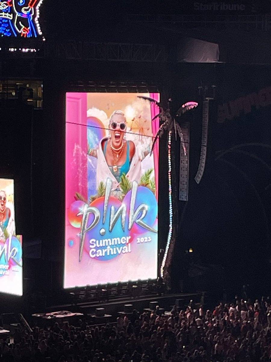 beejack209's tweet photo. @Pink What a night!! Hands down one of the best concerts I’ve been too. If you get a chance to see P!nk, go. You will not be disappointed. https://t.co/snqTIPV8yD
