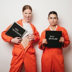 Just saw a brilliant, super silly two woman show with one of our past guests, <a href="/gabbyisbryan/">gabbyisbryan</a>! Even if you don’t know the Fyre Festival back story, it’s a fun, laugh out loud play (Gabby’s physical comedy is *chef’s kiss*) It’s a free show so go see it! tickets.edfringe.com/whats-on/billy…