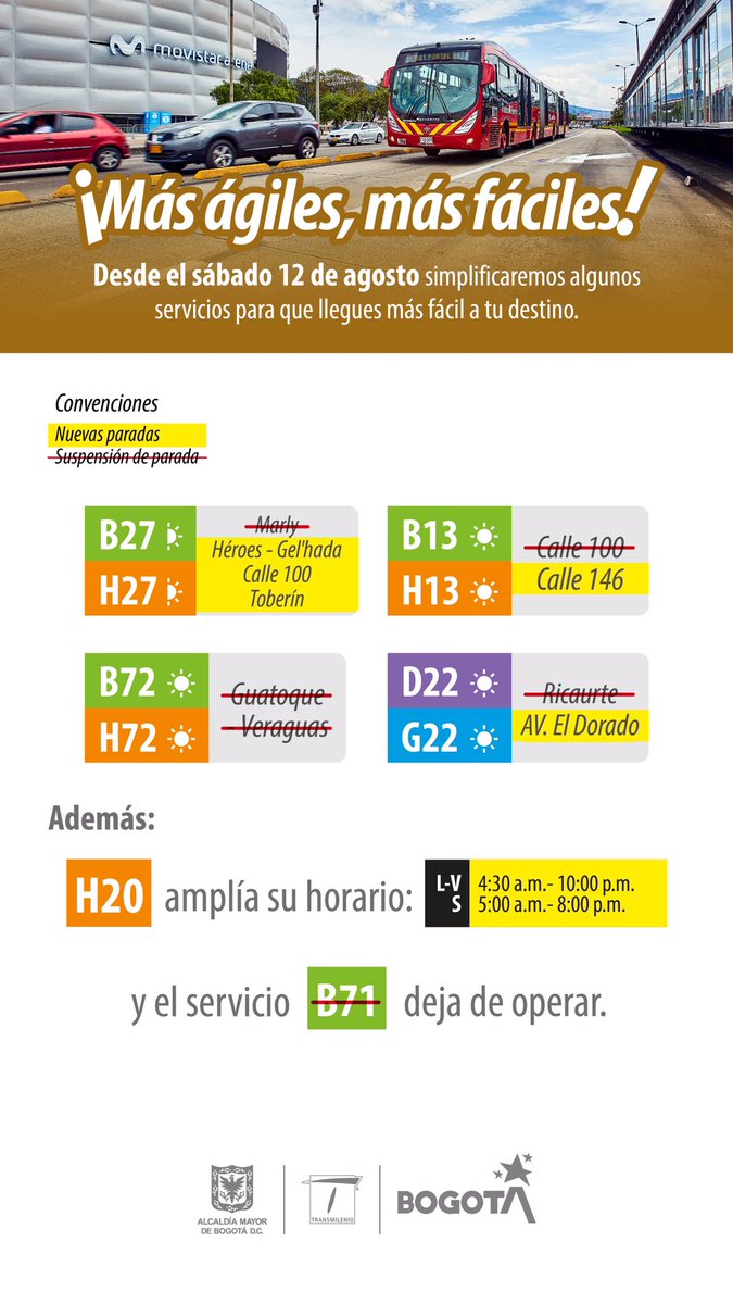 TransMilenio tweet media