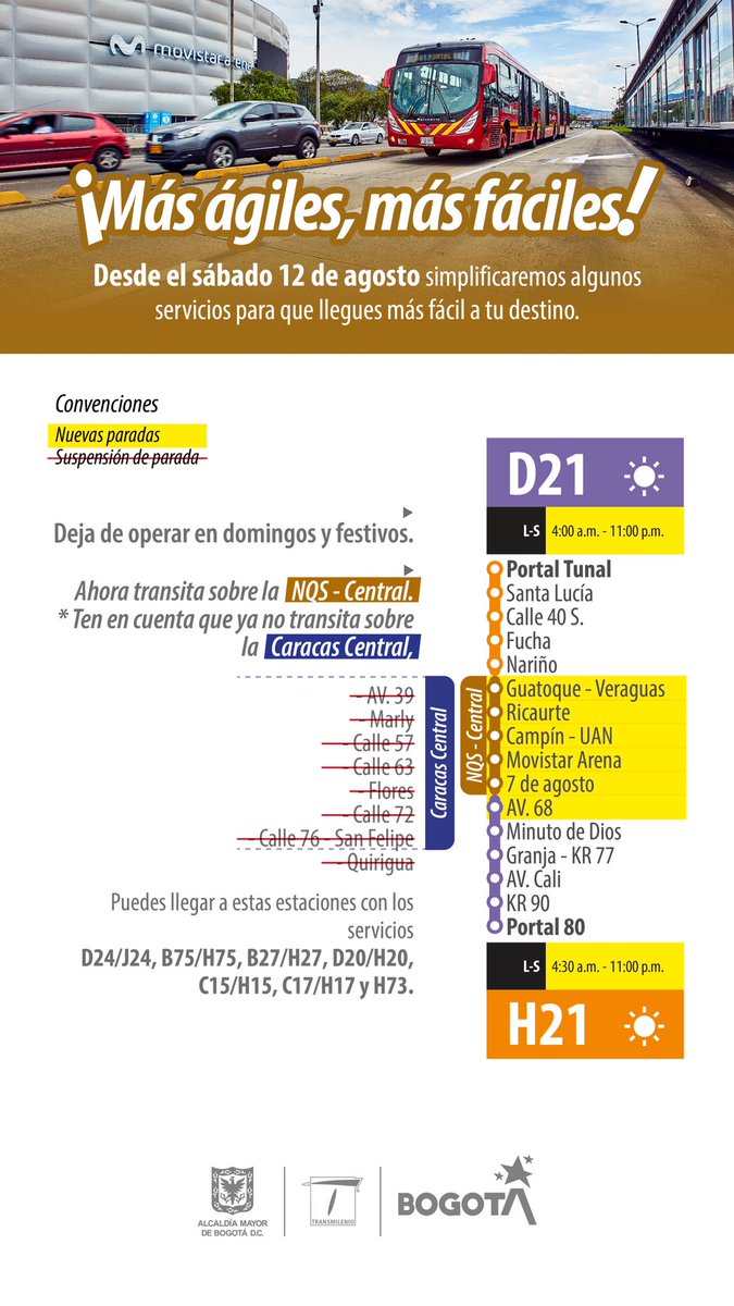 TransMilenio tweet media