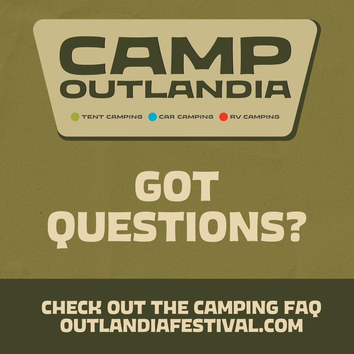 OutlandiaFest's tweet photo. 🧡 IT’S GO TIME LADIES AND GENTS - THE TIME HAS COME TO GO ALL OUT 🧡
⭐️We are so excited to welcome you to living your best life in #OUTLANDIA with us this weekend!! We know you have questions so please start at our FAQ page at https://t.co/SpYYkmsBeK. Not there send us a DM https://t.co/xAc2qrT2M7