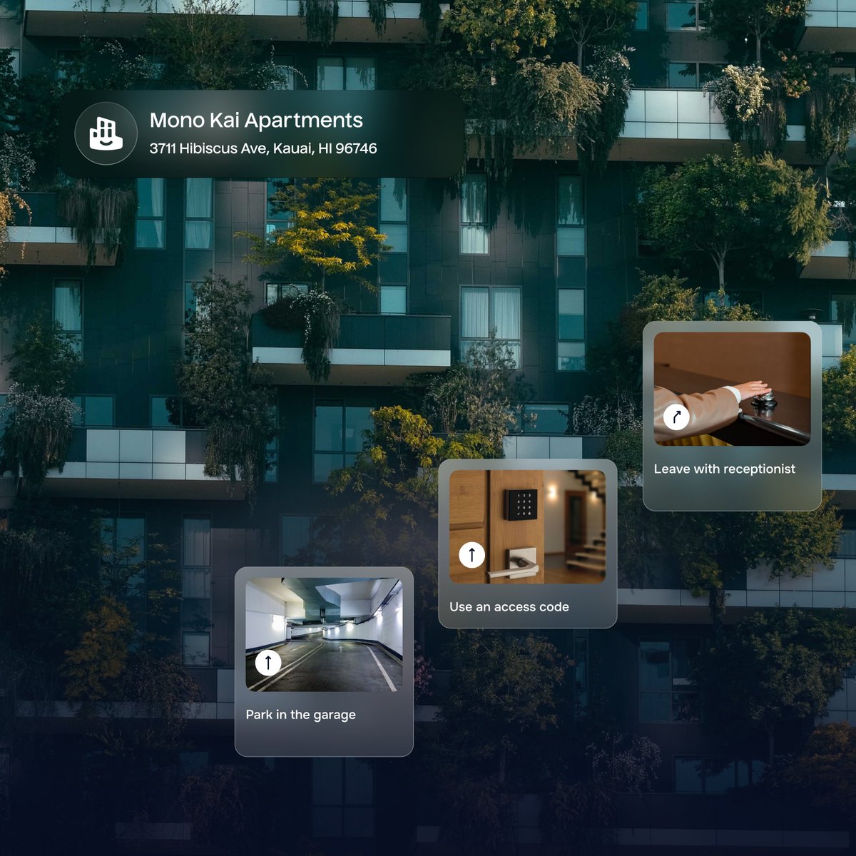 Unit A in Mono Kai Apartment’s guide for delivery workers. 🌱📦