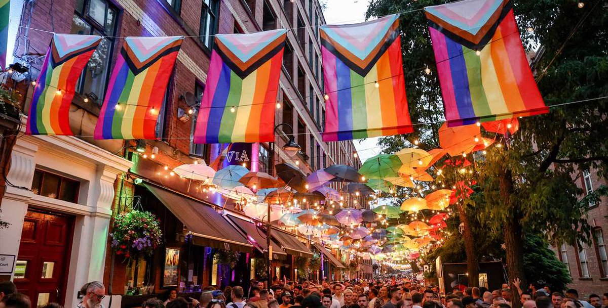 Two weeks to go 🌈 🕺🏳️‍🌈better get outfit planning <a href="/ManchesterPride/">Manchester Pride</a> #manchesterpride