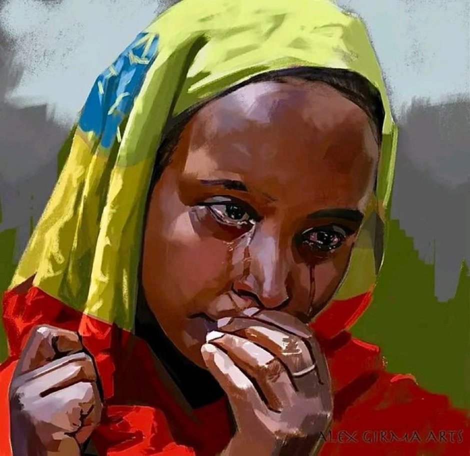 AbrarSuleiman's tweet photo. ተጀምሯል!

Studies show that Abiy's fascist regime has massacred over 40 thousands Amhara in the last 5 years, many in Oromia region.

Over 4000 are killed in the last 48 hours alone.
#AmharaGenocide
@POTUS
@SecBlinken
@amnestyusa
@KenRoth
@amnest
@UKParliament
@EU_Commission https://t.co/RliVV4Jwgh