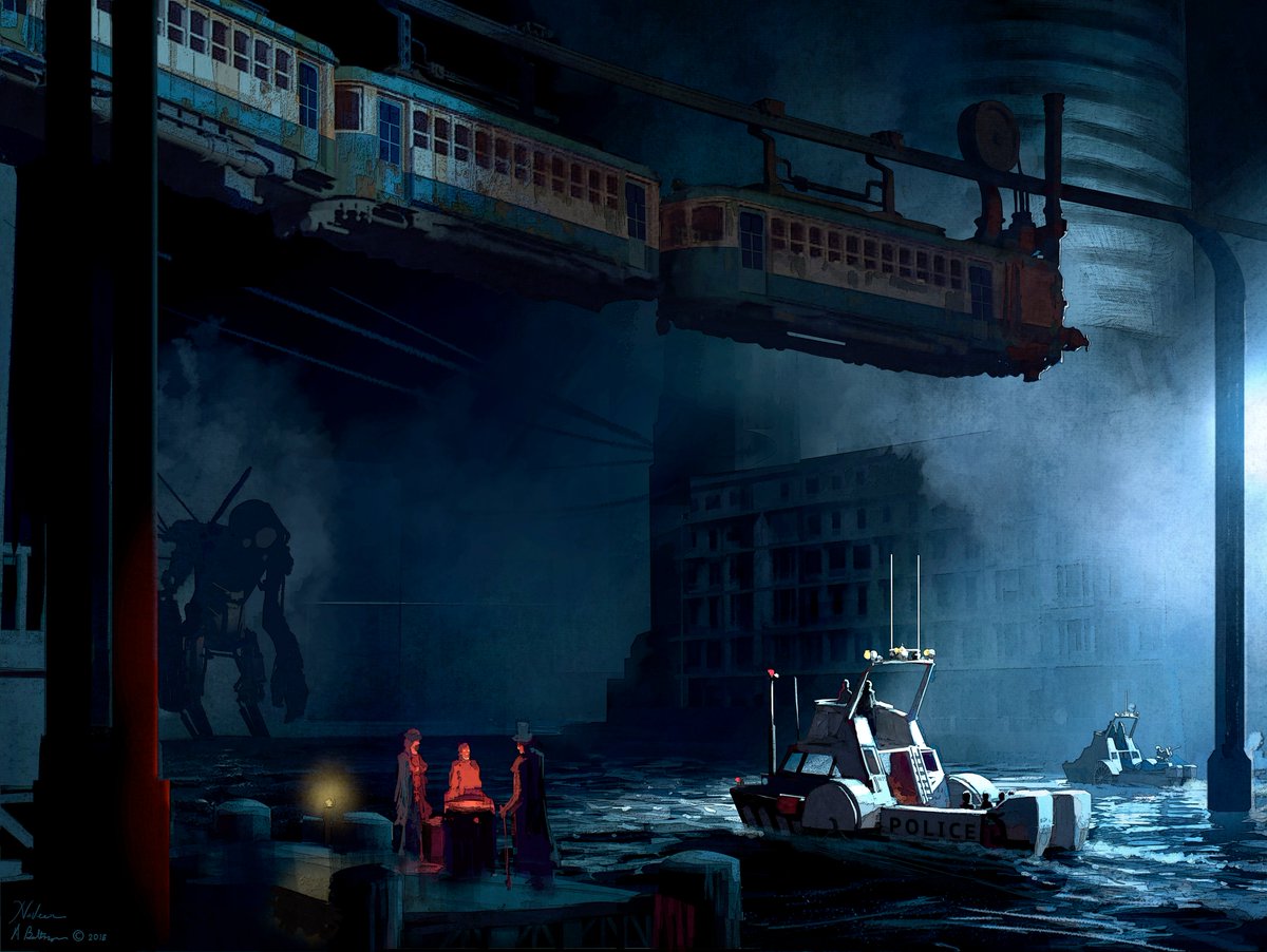 Sharing insights on creating stories and the art for stories! This is an example of using the absence of color to evoke tension and dread in a film noir style. It's from my book TIMELESS from HarperCollins!
#conceptart  #animationart #kidlitart  #childrenbooks