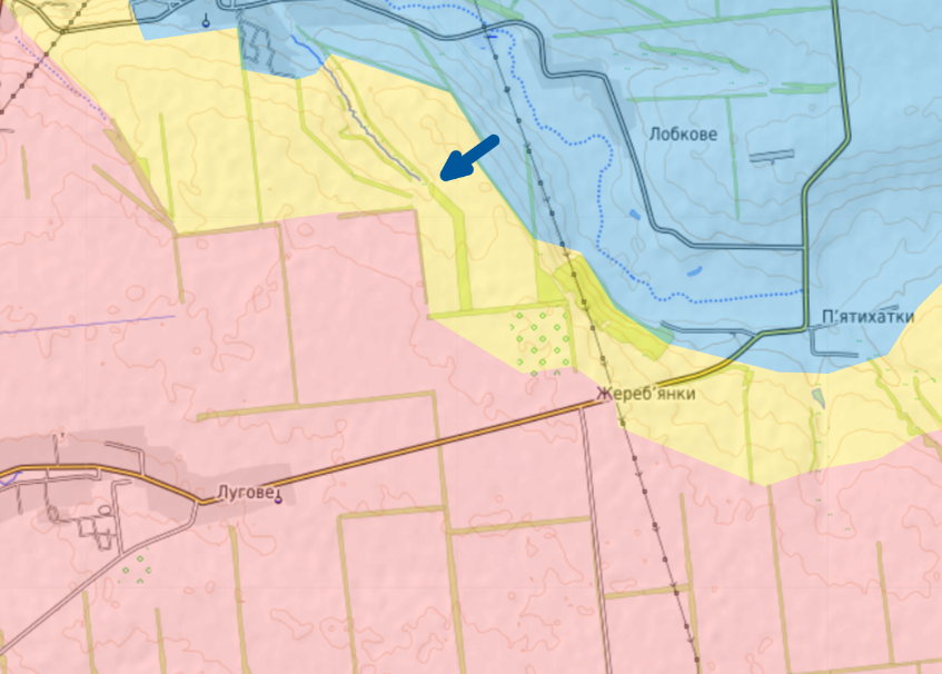ArmedMaidan's tweet photo. Just also noticed this nice Ukrainian push north of #Zherebyanky in western #Zaporizhya from Aug 8 to 9 on @AndrewPerpetua's great maps

#Robotyne #Ukraine #UkraineRussiaWar #UkraineCounteroffensive #Russia #Pyatykhatky https://t.co/WxFJ5Wz8Oa