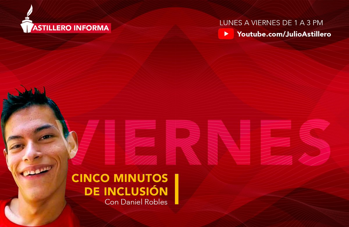 🚢 Hoy en #AstilleroInforma de 13:00 a 15:30 horas 🎙️Viernes con @DanielRoblesMEX y su opinión con concientización social e inclusión. buff.ly/3JN0SVy