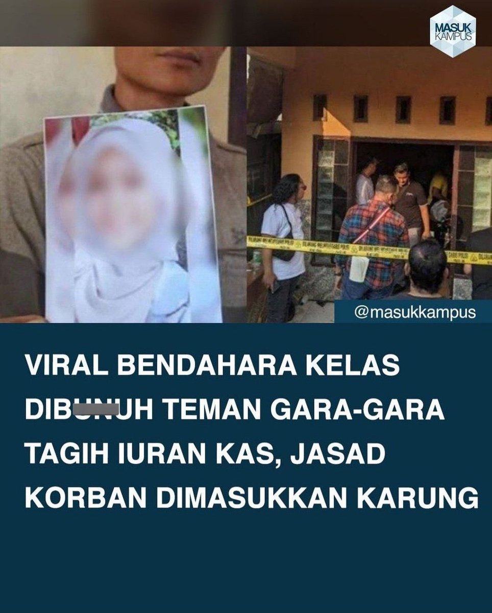 AREAJULID's tweet photo. Dis! Ga abis pikir. Masalah sepele doang loh, bayarannya nyawa 🥲 innalillahi, semoga tenang di sana ya 🥀 https://t.co/4sNxfcTtSE