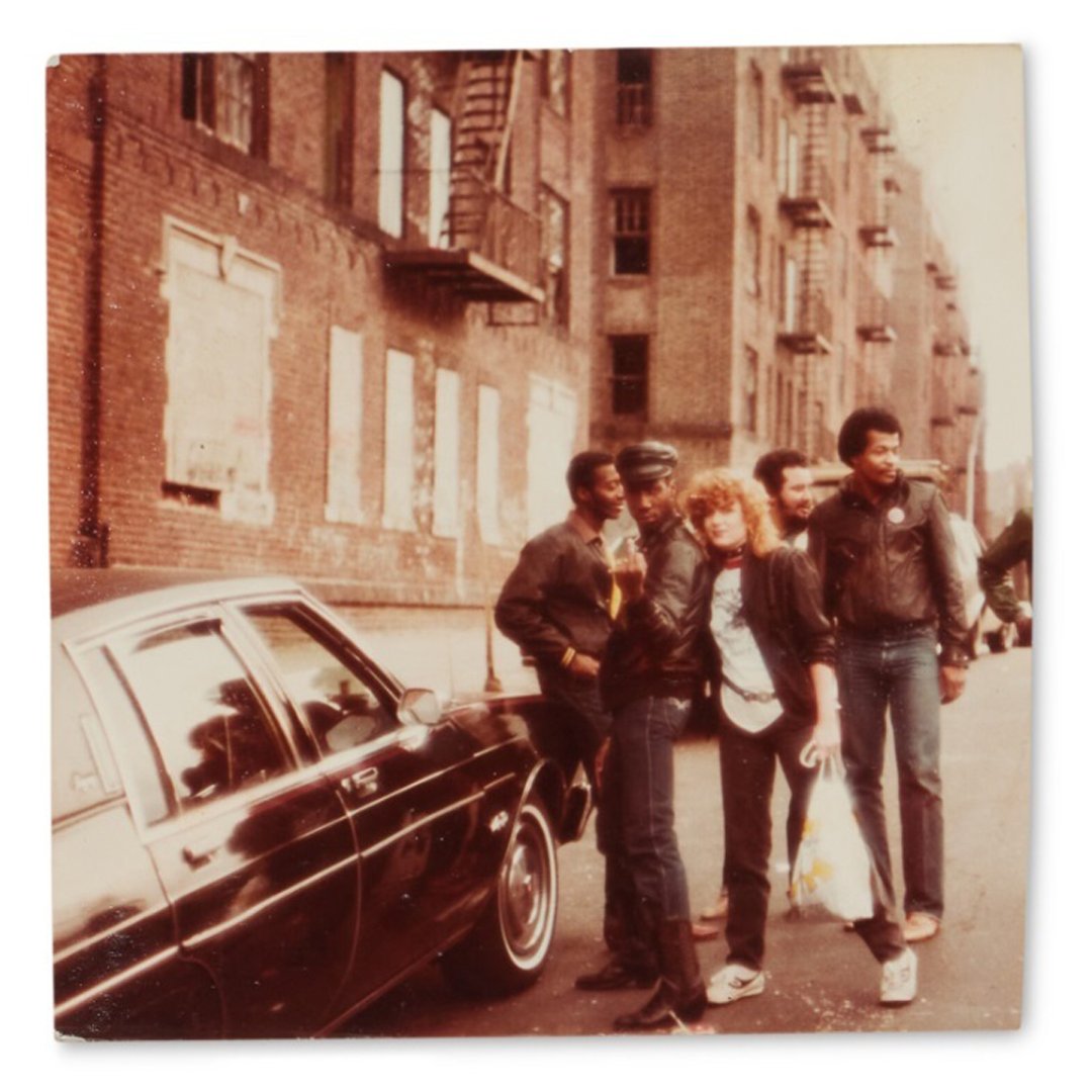 V_and_A's tweet image. Hip hop is 50 today!  

August 11th, 1973 is widely acknowledged as the date that rap music was ‘born’ in America. In the recreational room of the 1520 Sedgwick Avenue apartment block in the Bronx, New York [1/5]

📸Grandmaster Flash, Disco B, Junebug, Sweet G &amp;amp; unknown, c. 1980