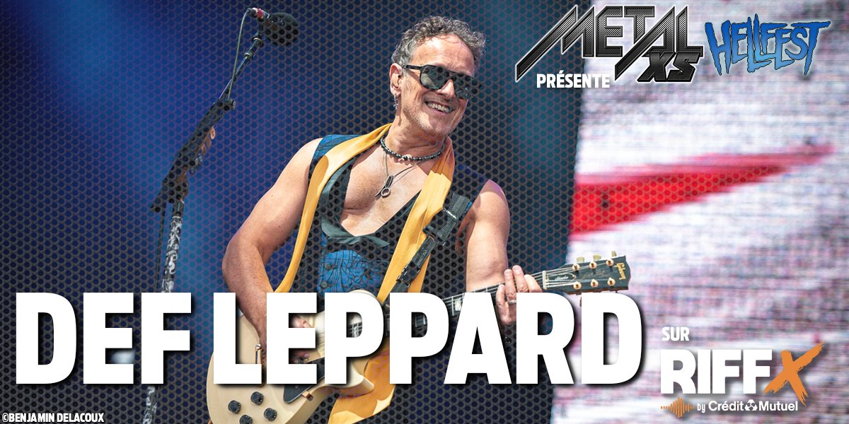 RIFFX_fr's tweet photo. L'été est #metal avec @MetalXSTV qui revient sur l'édition 2023 du bouillant @hellfestopenair ! L'émission a tendu le micro à @DefLeppard et @TheHuOfficial 🎙 
▶️ Épisode : https://t.co/3DWOjtBPxg
#MetalXS #MetalFrance #RIFFX #HardForce #HeavyOneRadio #TheHu #DefLeppard https://t.co/OoY1F28rE9