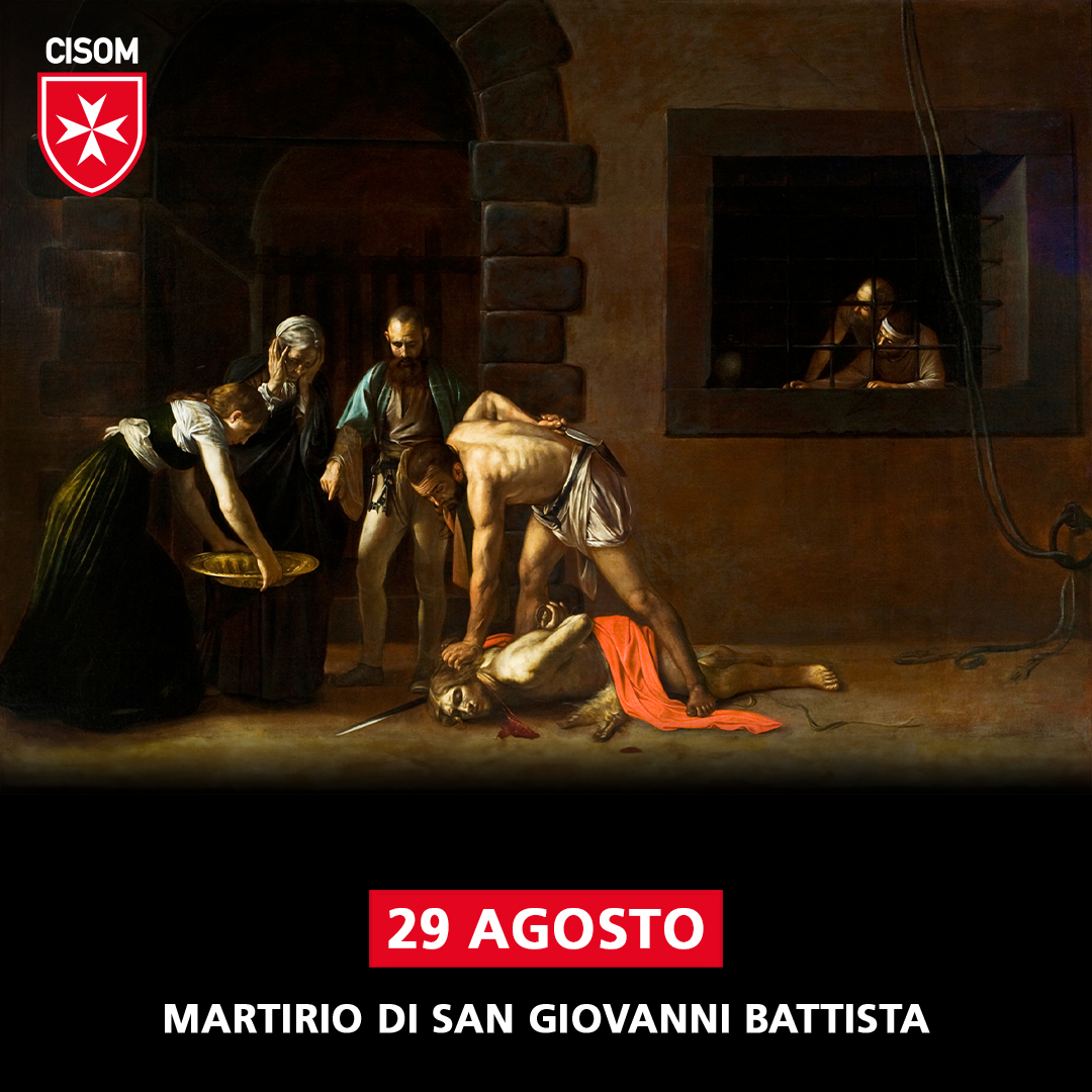 CIS0M's tweet image. Come da tradizione, il #29agosto, si celebra il martirio di #SanGiovanniBattista, Santo Patrono del Sovrano @ordinedimalta. È proprio in suo onore che il #CISOM prosegue la propria #missioneumanitaria, seguendo i preziosi insegnamenti del #SantoPatrono.
#arte #caravaggio