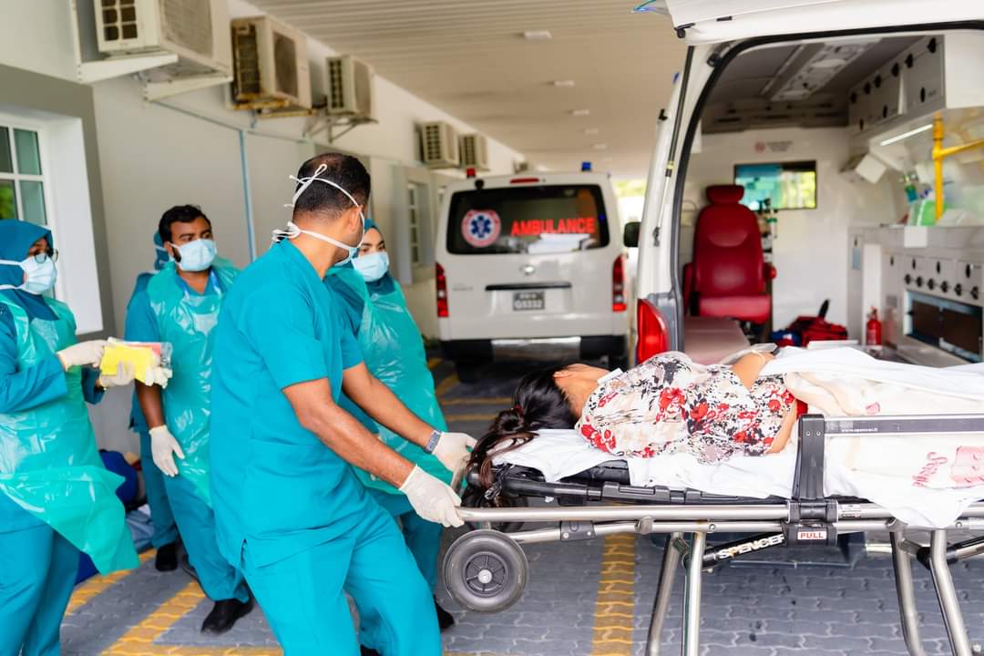 Gamu Regional Hospital (@grh_mv) on Twitter photo Health emergency simulation exercise was held at GRH to test our Health Emergency Response Plan. The simulation exercise was aimed to imrove GRH readiness capacity to an effective joint response to any heath emergency in the region.
<a href="/HPA_MV/">Health Protection Agency</a>
<a href="/presidencymv/">The President's Office</a>
<a href="/PoliceMv/">Maldives Police</a>
<a href="/MoHmv/">Ministry of Health</a> Health emergency simulation exercise was held at GRH to test our Health Emergency Response Plan. The simulation exercise was aimed to imrove GRH readiness capacity to an effective joint response to any heath emergency in the region.
<a href="/HPA_MV/">Health Protection Agency</a>
<a href="/presidencymv/">The President's Office</a>
<a href="/PoliceMv/">Maldives Police</a>
<a href="/MoHmv/">Ministry of Health</a>