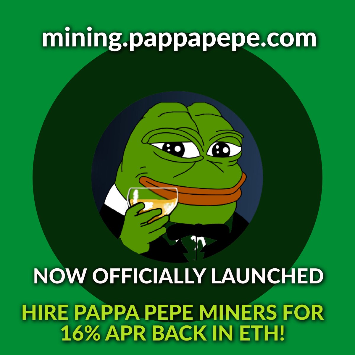 PAPPA PEPE MINING tweet media