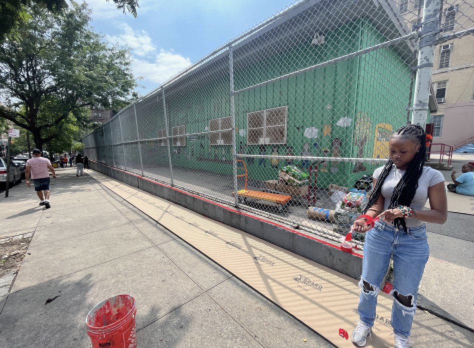 The transformation has begun! We can not wait to see what Publicolor has planned for this space!!